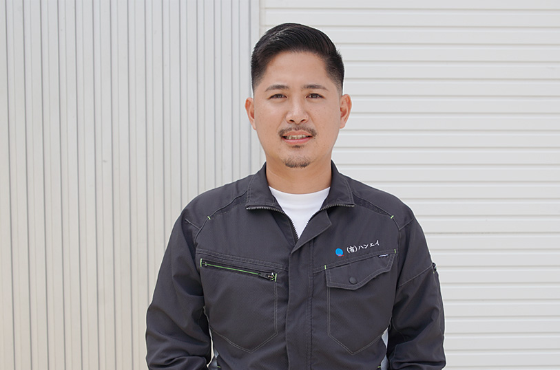 有限会社ハンエイ(W>Rプロジェクト運営事務局) 代表取締役社長 島袋典太郎 スタッフインタビュー